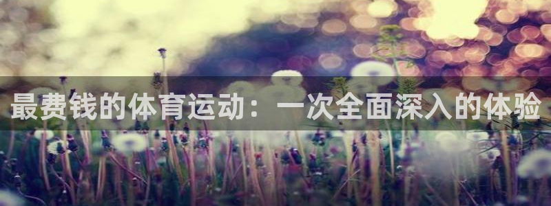 77体育官网：最费钱的体育运动：一次全面深入的体验